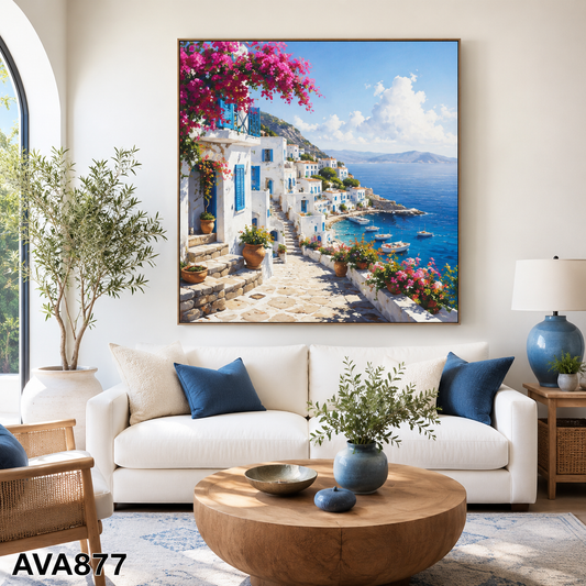 Tranh Góc Nhỏ Santorini - AVA877