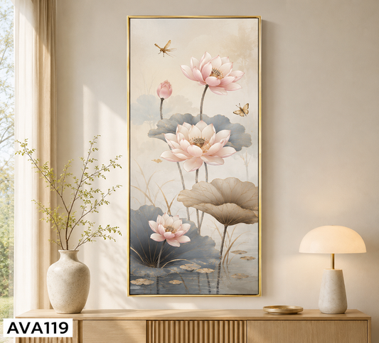 Tranh Hồ Sen - AVA119