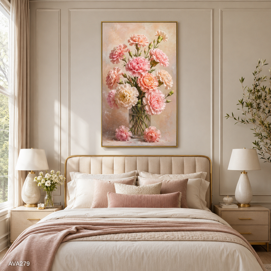 Tranh Hoa Cẩm Chướng - AVA279
