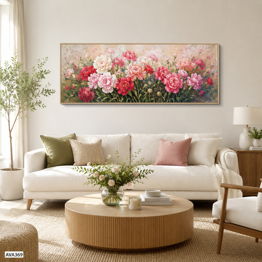 Tranh Hoa Cẩm Chướng - AVA369