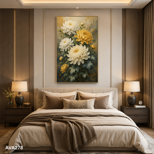 Tranh Hoa Cúc - AVA278