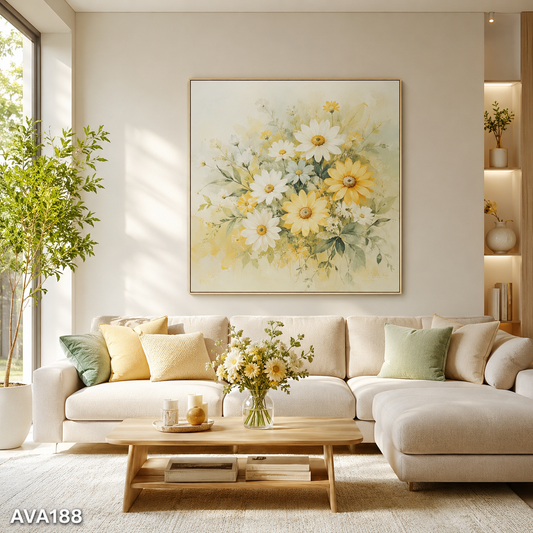 Tranh Hoa Cúc Thơ Mộng - AVA188