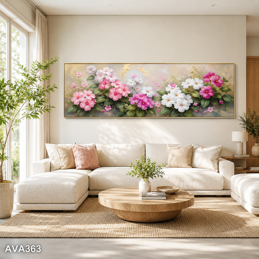 Tranh Hoa Dừa Cạn - AVA363