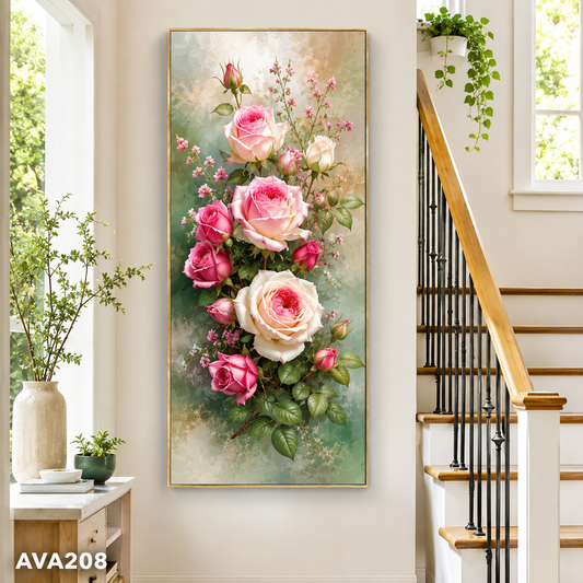 Tranh Đoá Hoa Hồng- AVA208