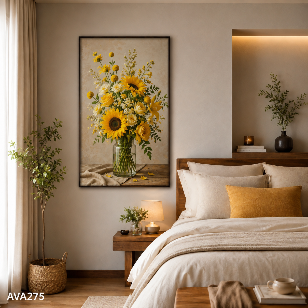 Tranh Hoa Hướng Dương - AVA275