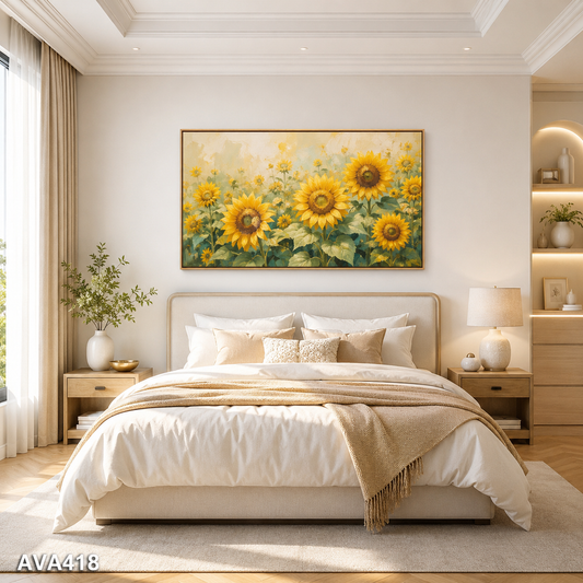 Tranh Hoa Hướng Dương - AVA418