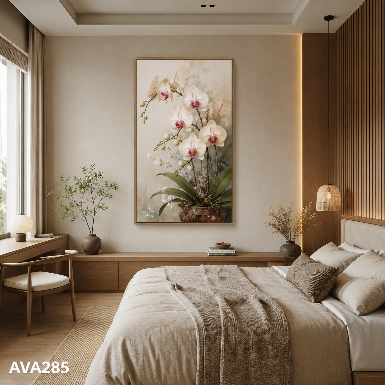 Tranh Hoa Lan - AVA285