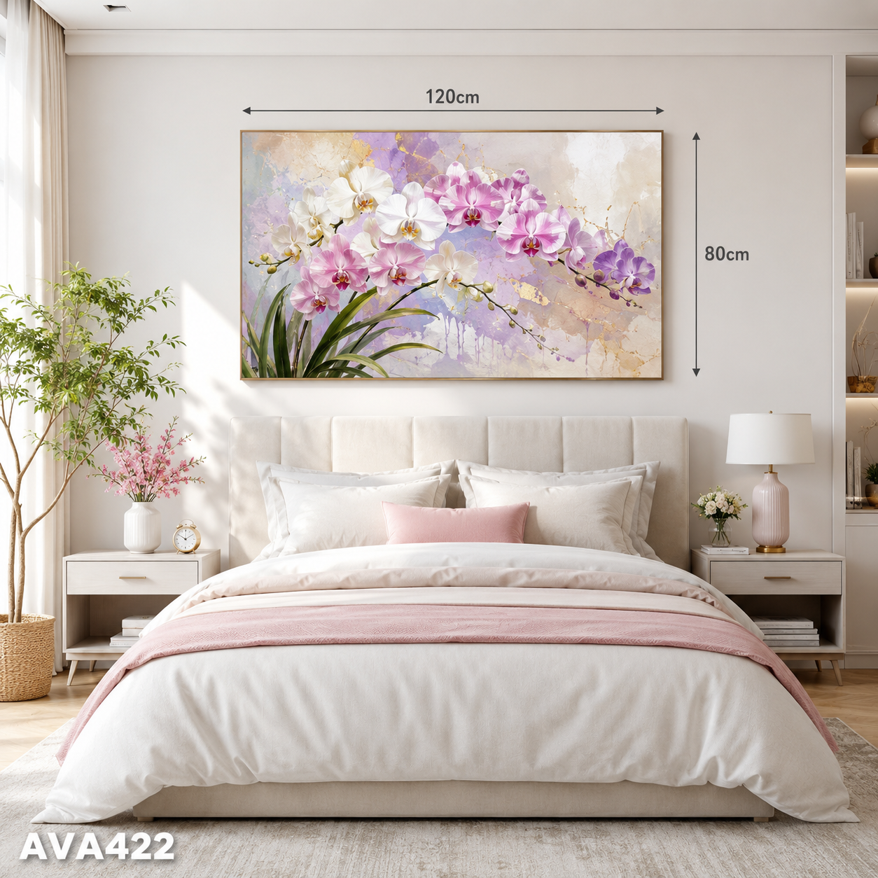 Tranh Hoa Lan - AVA422