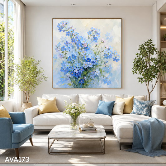 Tranh Hoa Lưu Ly Đua Sắc - AVA173