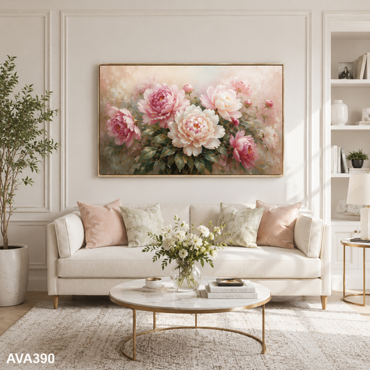 Tranh Hoa Mẫu Đơn - AVA390