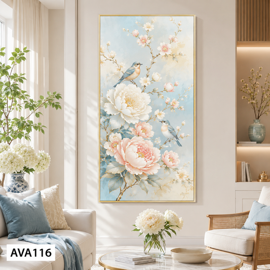 Tranh Hoa Mẫu Đơn - AVA116