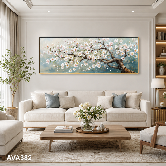 Tranh Hoa Nở Mùa Xuân - AVA382
