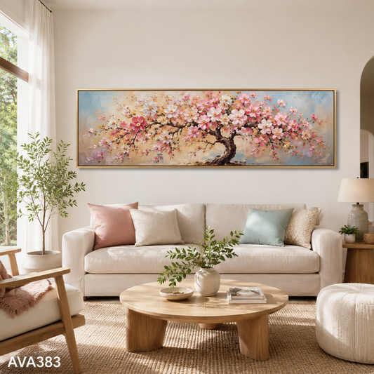 Tranh Hoa Nở Mùa Xuân - AVA383