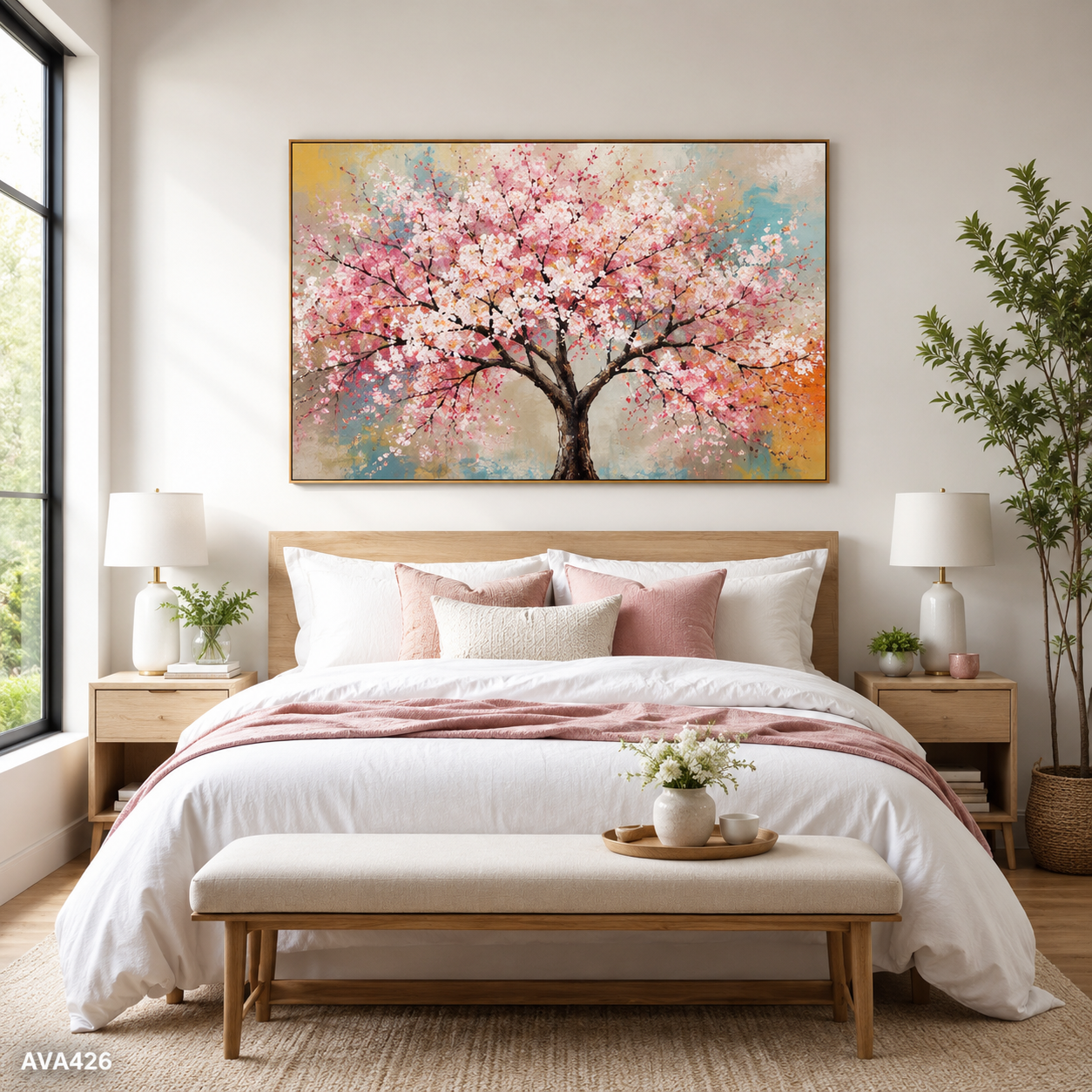 Tranh Hoa Nở Rộ - AVA426