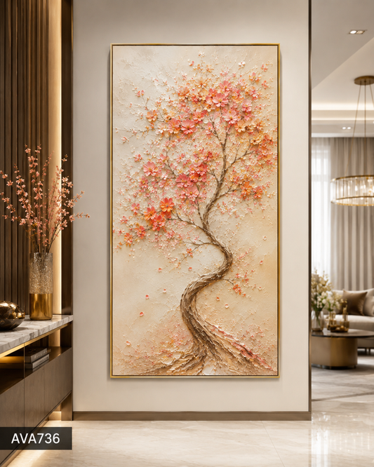 Tranh Hoa Nở Rực Rỡ - AVA736