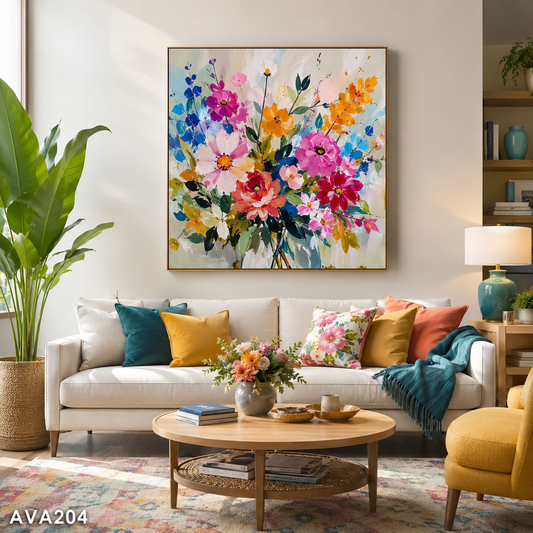 Tranh Hoa Sắc Màu - AVA204
