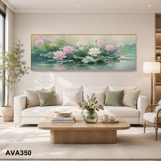 Tranh Hoa Sen - AVA350
