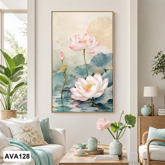Tranh Hoa Sen - AVA128