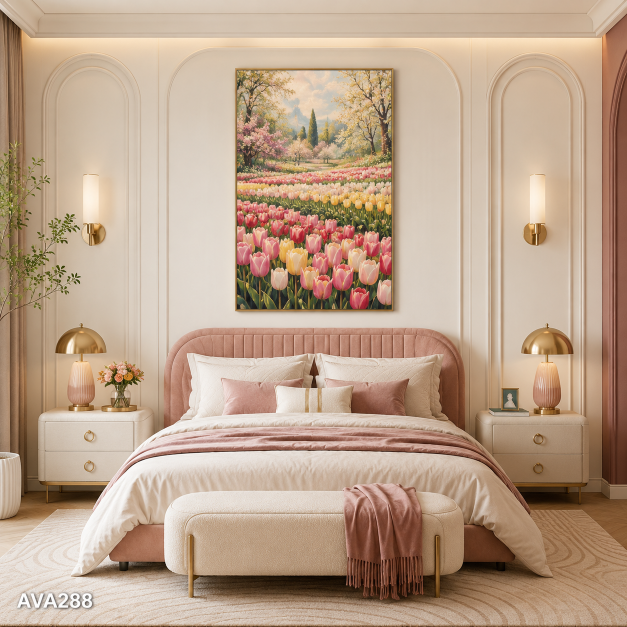Tranh Hoa Tulip - AVA288