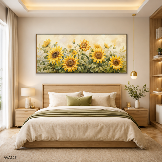 Tranh Hướng Dương Nở - AVA327