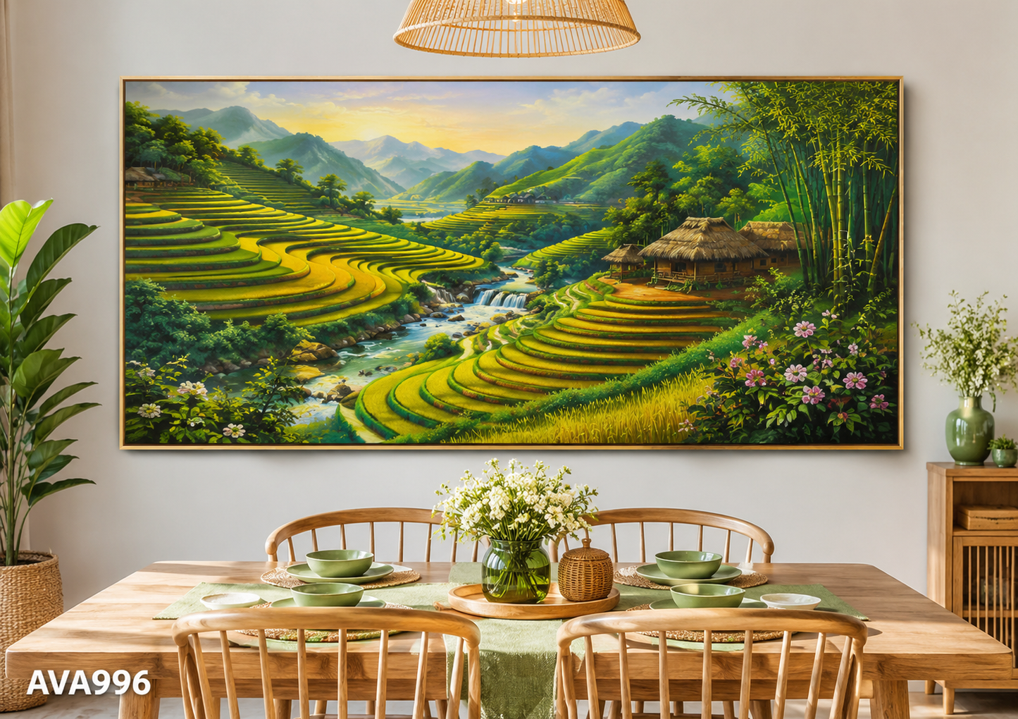 Tranh Hương Lúa Tây Bắc - AVA996