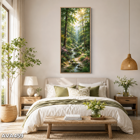 Tranh Khu Rừng Nắng Sớm - AVA459