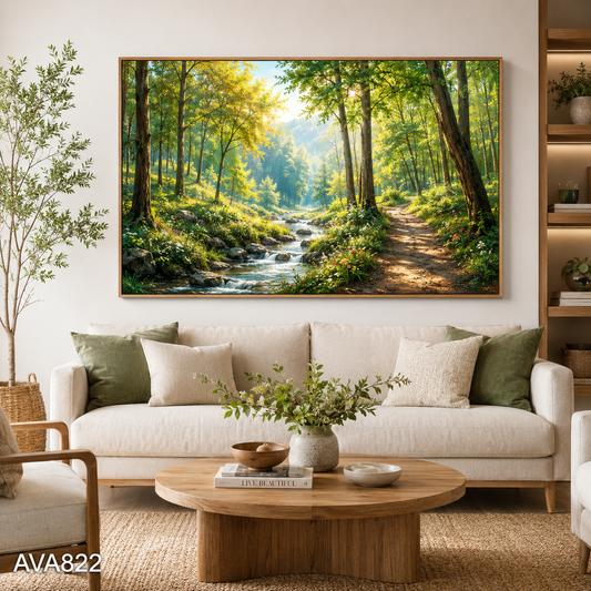 Tranh Khu Rừng Vàng - AVA822