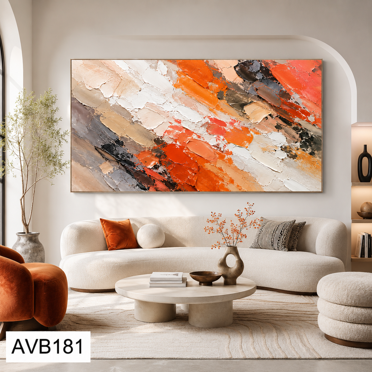 Tranh Loang Sắc - AVB181