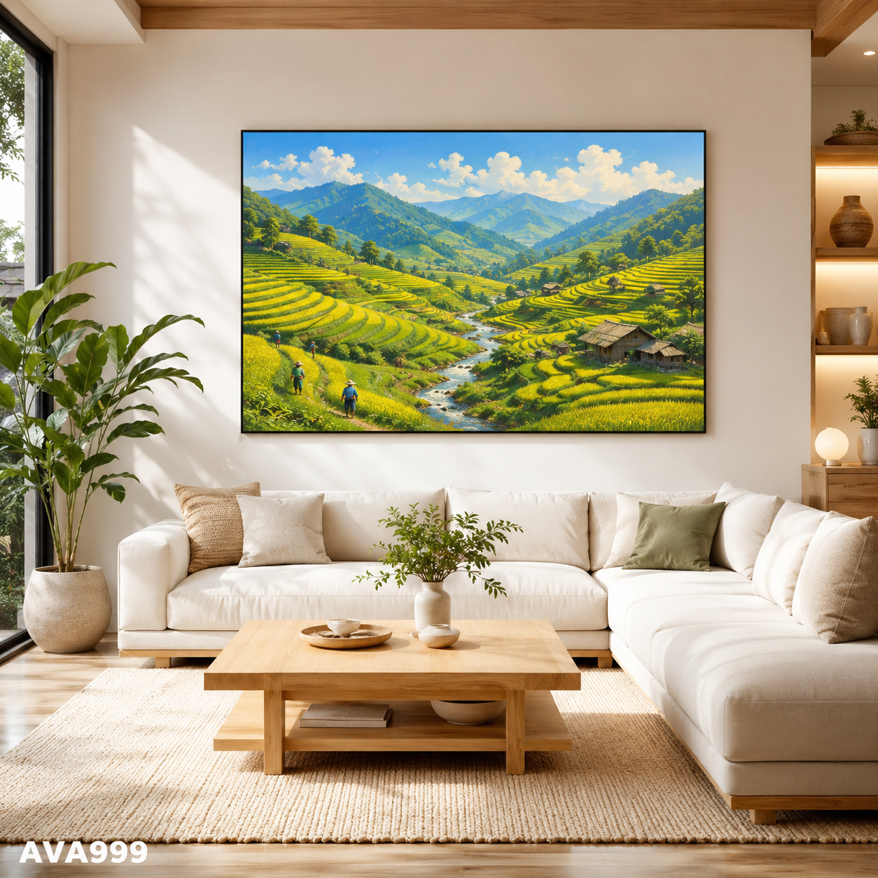 Tranh Lúa Chín Tây Bắc - AVA999