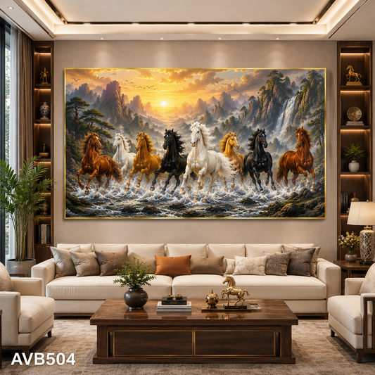Tranh Mã Đáo Hùng Phong - AVA504