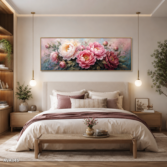 Tranh Hoa Mẫu Đơn - AVA345