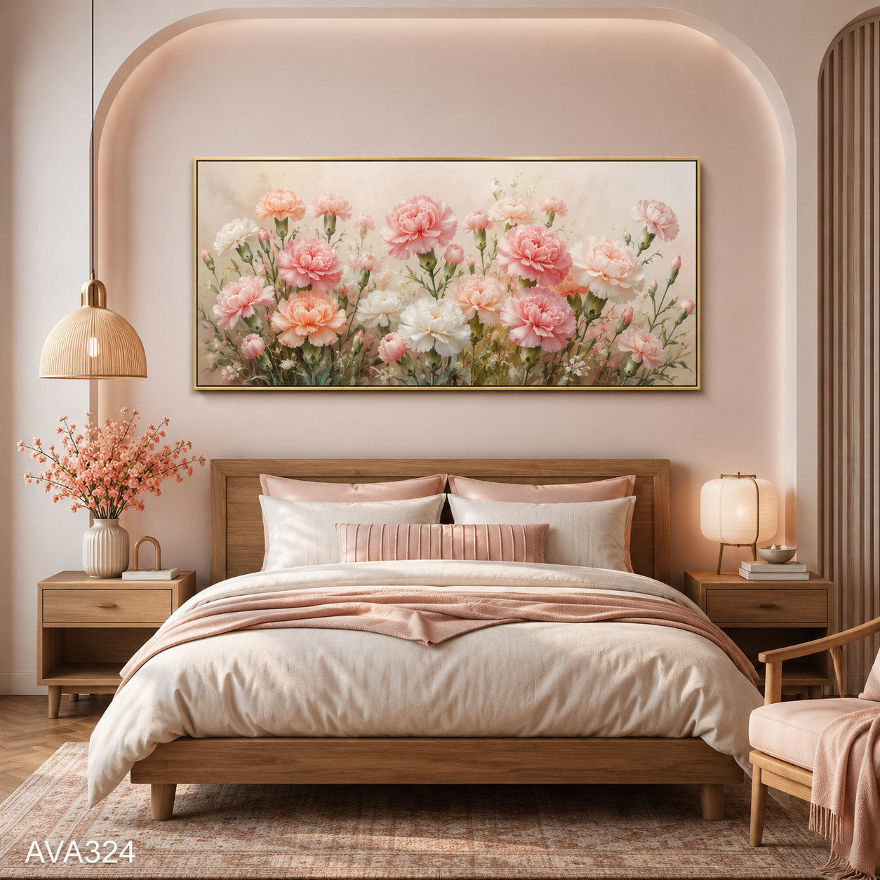 Tranh Mùa Cẩm Chướng - AVA324