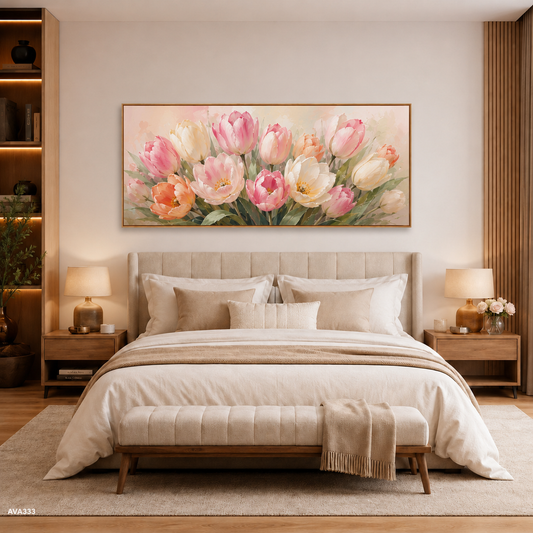 Tranh Mùa Hoa Tulip - AVA333