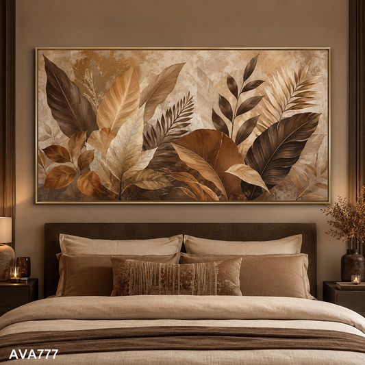 Tranh Nghệ Thuật Tán Lá - AVA777