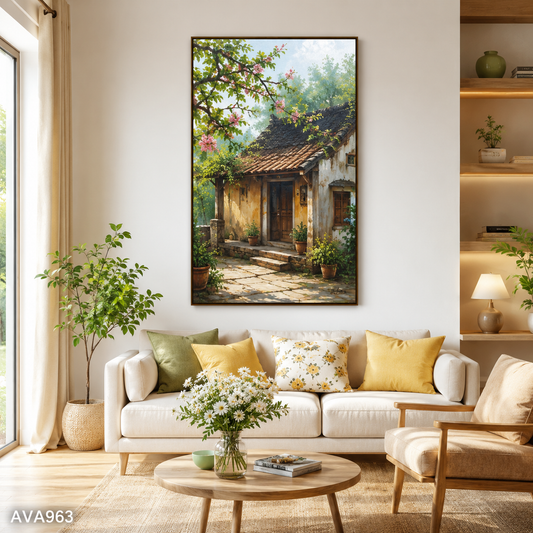 Tranh Phong Cảnh Vùng Quê - AVA963