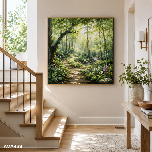 Tranh Rừng Xanh - AVA439