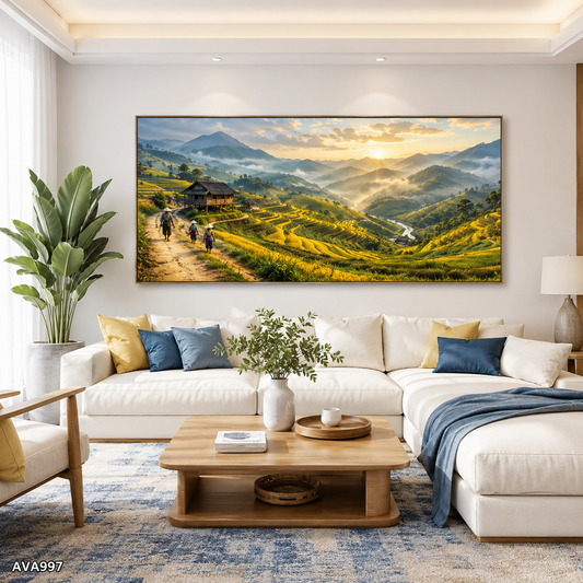 Tranh Sắc Lúa Tây Bắc - AVA997