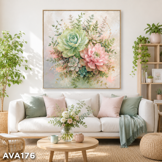 Tranh Sen Đá - AVA176