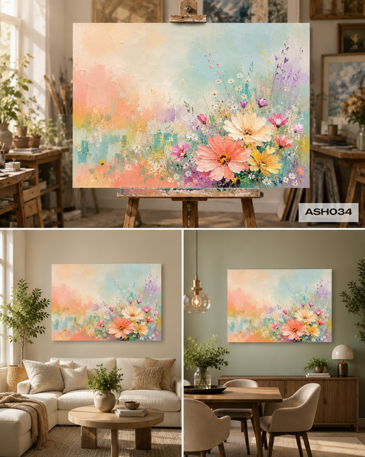 Tranh Sơn Dầu Sắc Xuân - ASH034