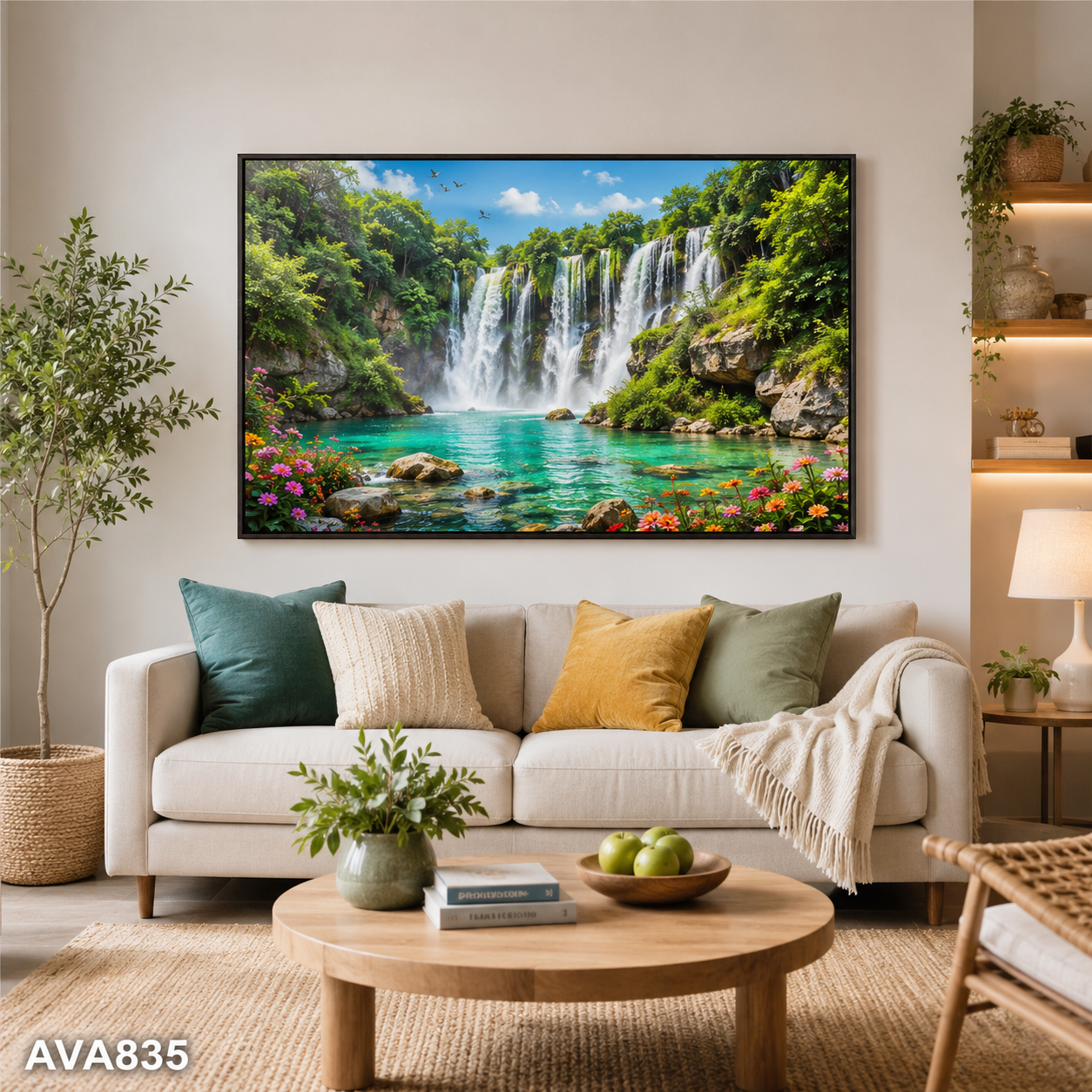 Tranh Thác Nước - AVA835