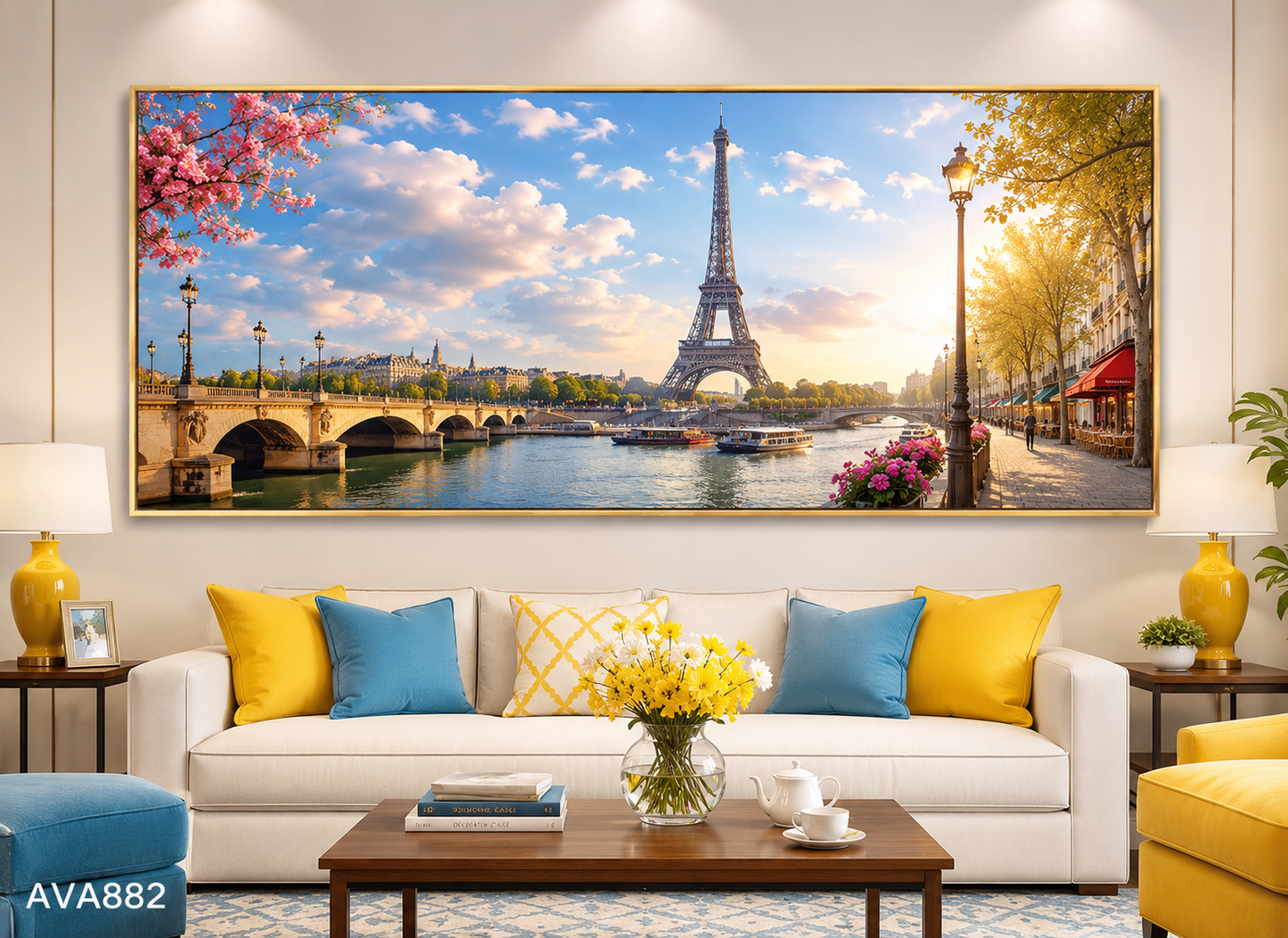 Tranh Tháp Eiffel - AVA882