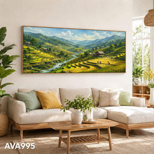 Tranh Triền Đồi Tây Bắc - AVA995