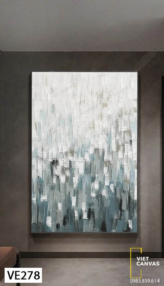 Tranh Trừu Tượng Xanh Biển - VE278