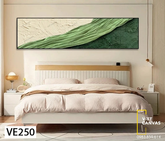 Tranh Trừu Tượng Xanh Lá - VE250