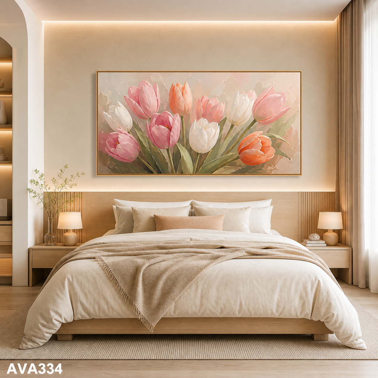 Tranh Tulip Sắc Hoa - AVA334