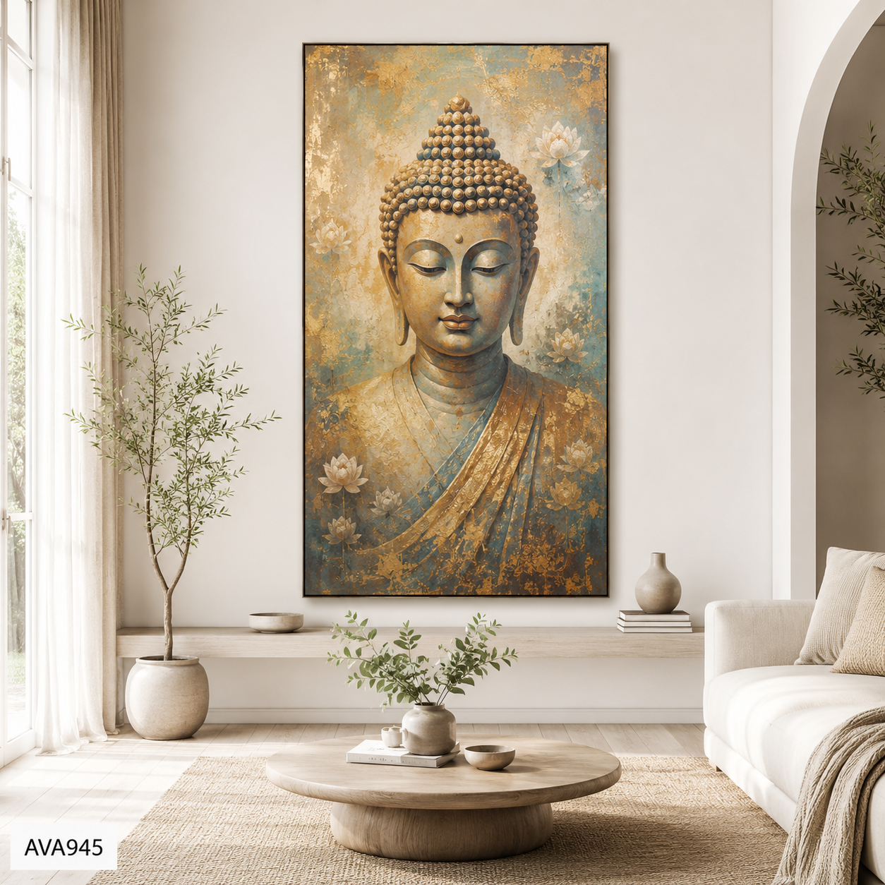 Tranh Tượng Đức Phật - AVA945