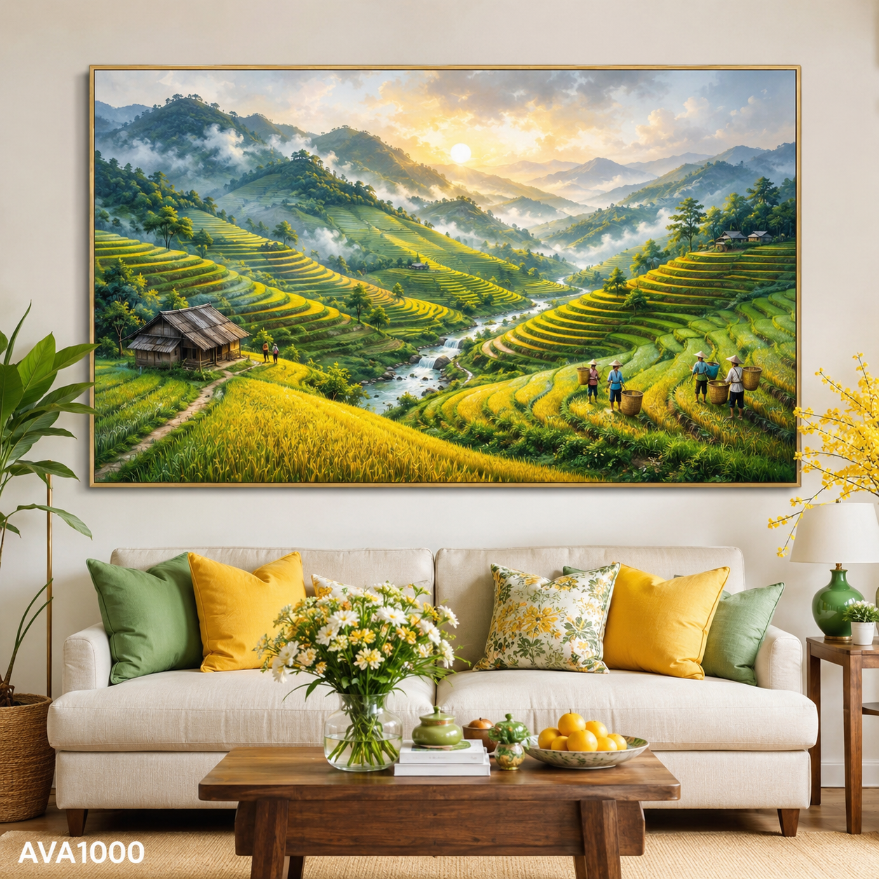 Tranh Vẻ Đẹp Miền Núi - AVA1000