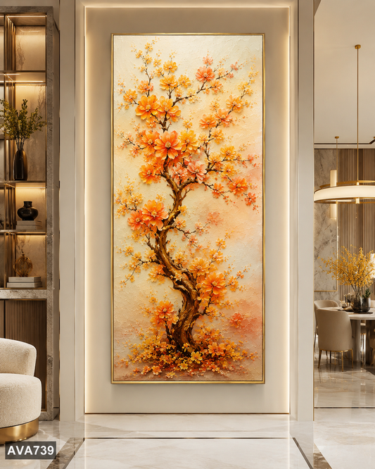 Tranh Vũ Điệu Kim Hoa - AVA739