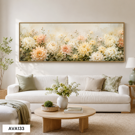 Tranh Vườn Hoa Khoe Sắc - AVA133