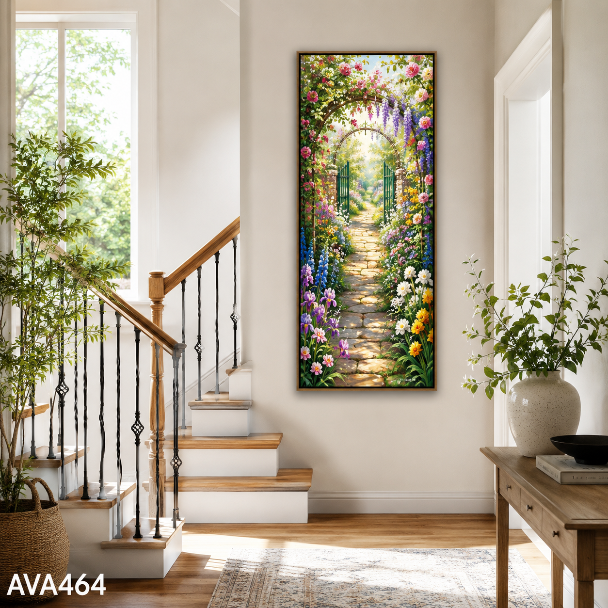 Tranh Vườn Hoa Nở Rộ - AVA464